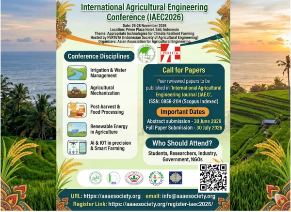 IAEC2026 Life Member (AAAE,ISAE,TSAE,NSAE,PERTETA,AMMA) Member Registration